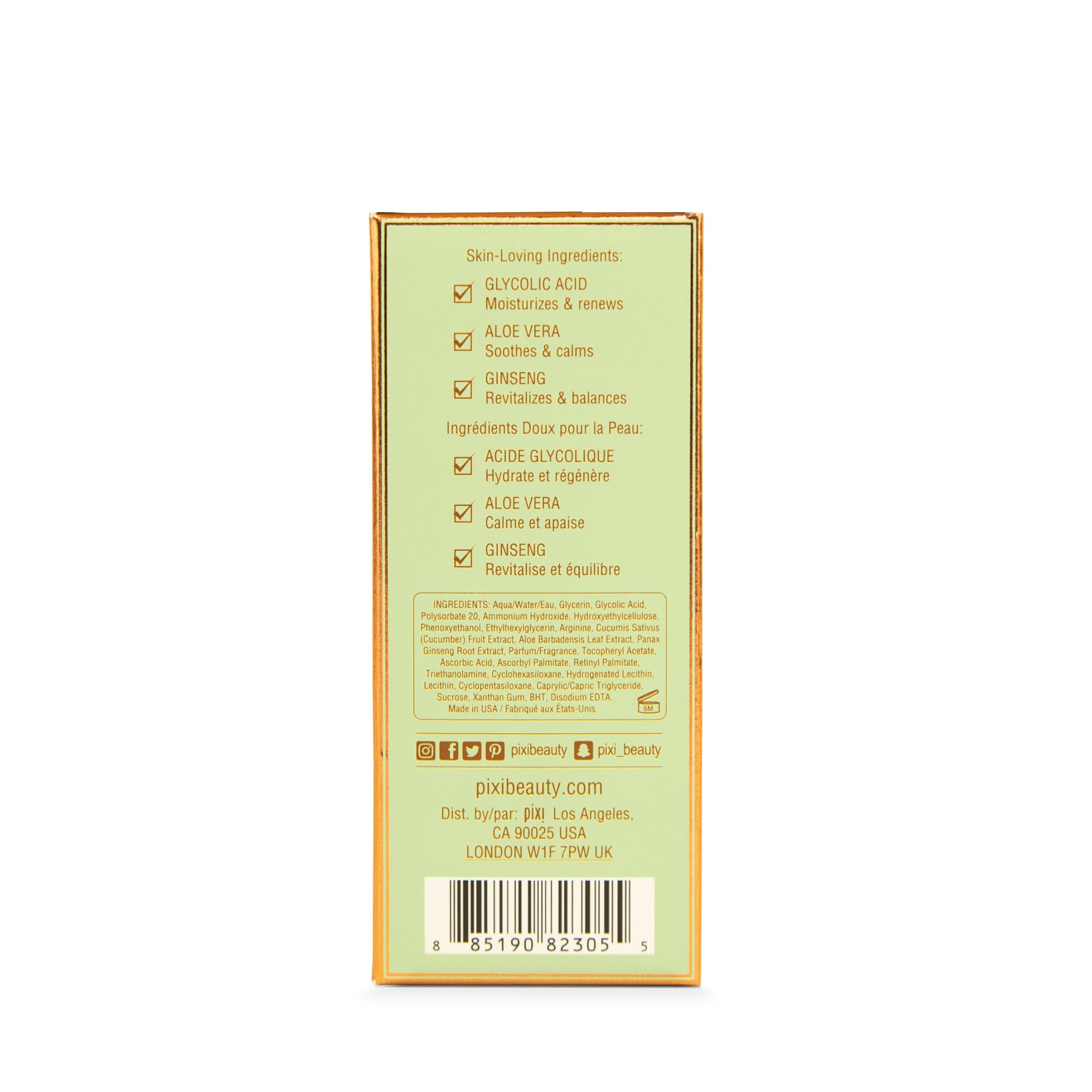 Pixi Beauty Glow Tonic Serum | Lightweight Facial Serum | Exfoliating Glycolic Acid Purifies Skin And Enhances Your Natural Glow | 30 ml / 1.01 fl oz - Image 7