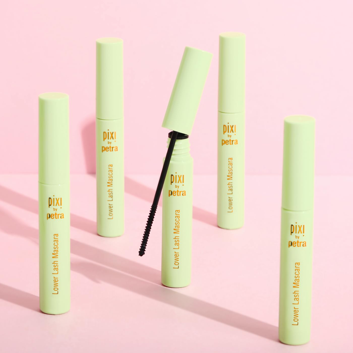 Pixi Beauty Lower Lash Mascara, Water-Resistant Formula, Slim Brush with Short Bristles, Vitamin E & Panthenol for Lashes, 3.2ml 0.11fl oz - Image 6