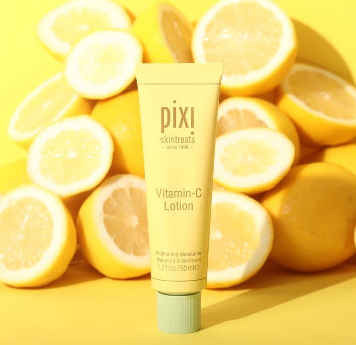 Pixi Beauty Vitamin-C Lotion 50ml | Brighten And Improve Skin Tone | Daily Moisturizer With Orange, Grapefruit, and Olive Oil | Rich Hydration | 1.7 Fl Oz - Image 4