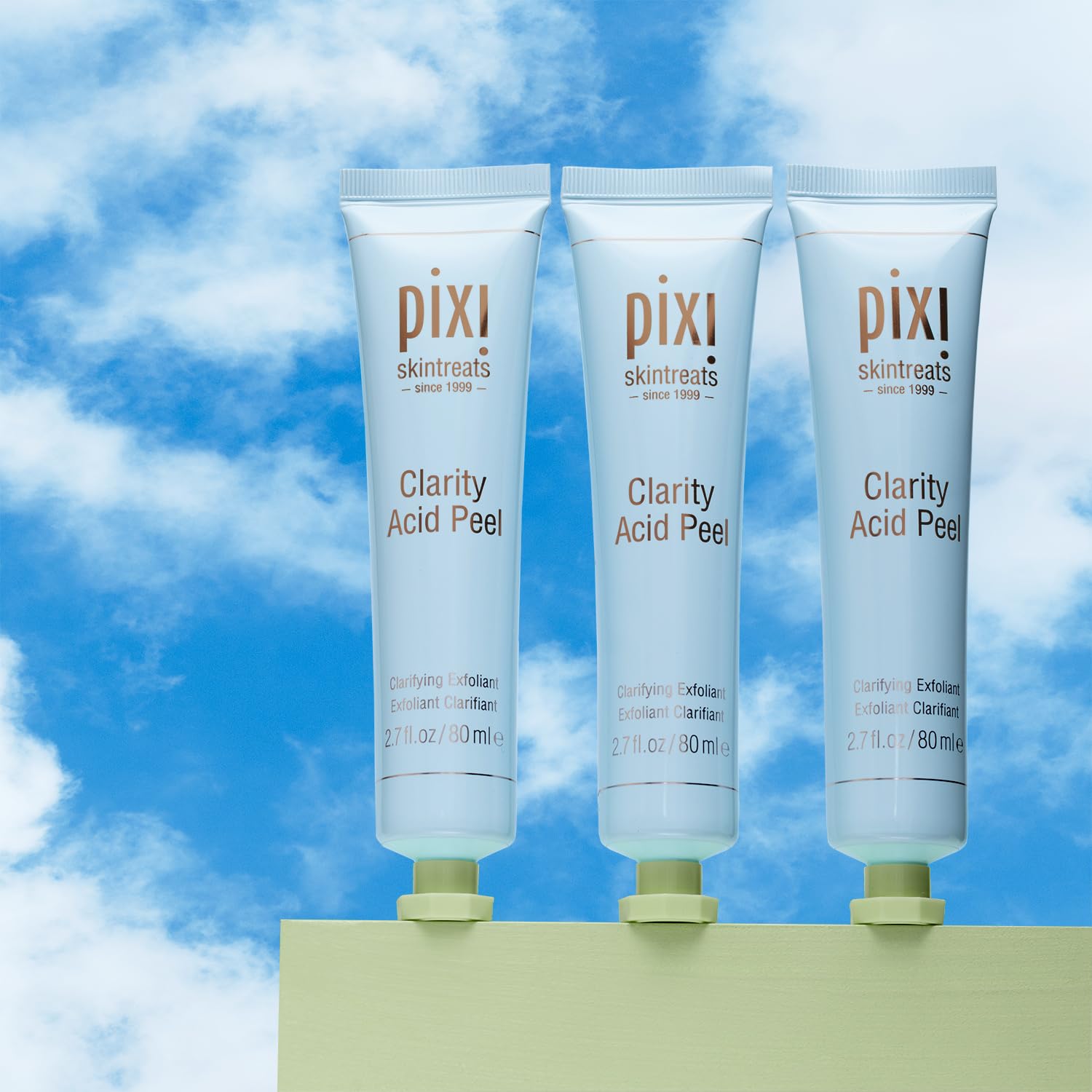 Pixi Clarity Acid Peel | Gentle Exfoliator with AHA, BHA & Probiotics | Purifies, Hydrates & Minimizes the Appearance of Pores | 2.7 fl oz/80 ml - Image 5