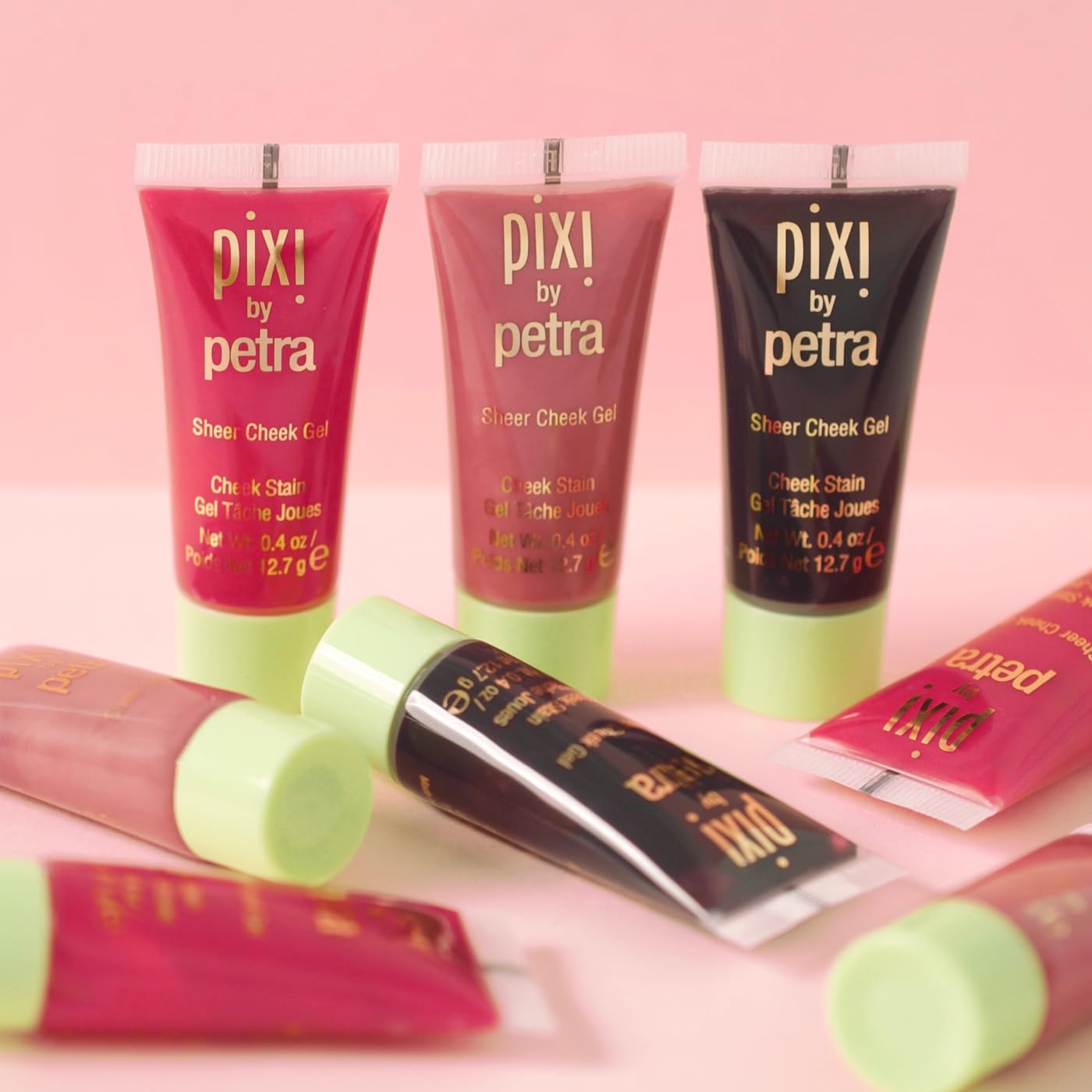 Pixi Sheer Cheek Gel - Flushed | Gel Blush For A Sheer Flush Of Colour | Oil-Free & Fragrance-Free Hydrating Liquid Blush | 0.45 Fl Oz - Image 7